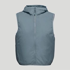 Aritzia TnAction The Pillow Puff Vest (In Evening Dove)